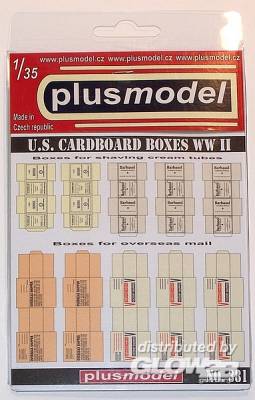 U.S. Faltkartons von plusmodel