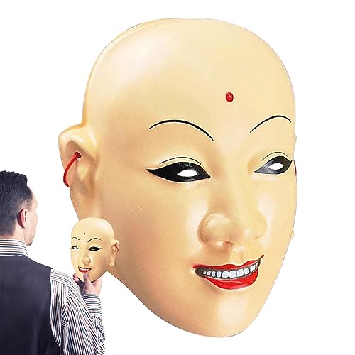 pologmase Mönchs-Decke – Gruselige Decke Mönchgesicht für Cosplay | Halloween Tang Monk Zubehör Mascara für Halloween Cosplay Dienstag von pologmase