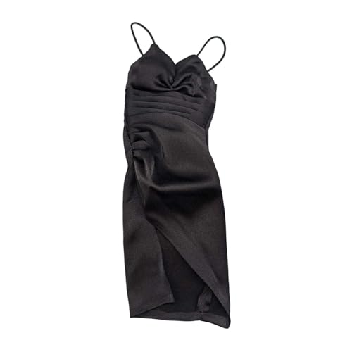 predolo 1/6 Damenkleidung, Abendkleid, MIDI Kleid, Puppen Outfit, ärmellos, Einfarbig, Sammlermode für 12 Zoll Actionfigur, Schwarz predolo 1/6 Damenkleidung, Abendkleid, MIDI Kleid, Puppen Outfit, ärmellos, Einfarbig, Sammlermode für 12 Zoll Actionfigur, Schwarz von predolo