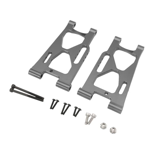 predolo 2 stück RC Hinten Unten Schaukel Arm Ersatz Suspension Arm Upgrade Teil für P73250 1/7 RC Auto, Grau predolo 2 stück RC Hinten Unten Schaukel Arm Ersatz Suspension Arm Upgrade Teil für P73250 1/7 RC Auto, Grau von predolo