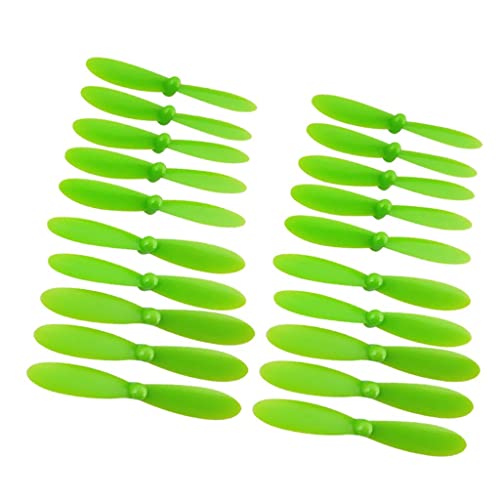 predolo 20 PCS Leichte Propeller Propeller für RC Drone Hubschrauber Quadcopter, Grün, 5,5 cm predolo 20 PCS Leichte Propeller Propeller für RC Drone Hubschrauber Quadcopter, Grün, 5,5 cm von predolo