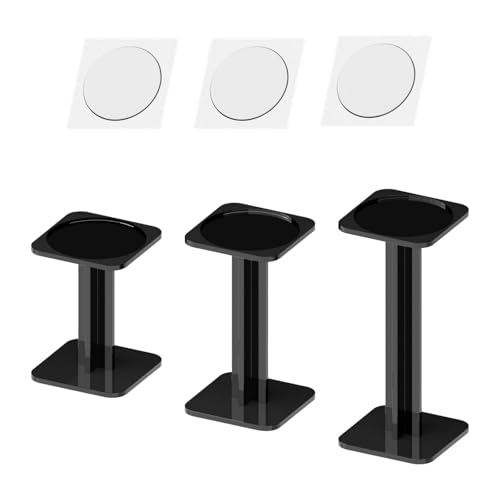 predolo 3Pcs Acryl Kampf Steigleitungen Display Steht Halter Fliegen Miniaturen Regal für Kleine Puppen, Schwarz predolo 3Pcs Acryl Kampf Steigleitungen Display Steht Halter Fliegen Miniaturen Regal für Kleine Puppen, Schwarz von predolo