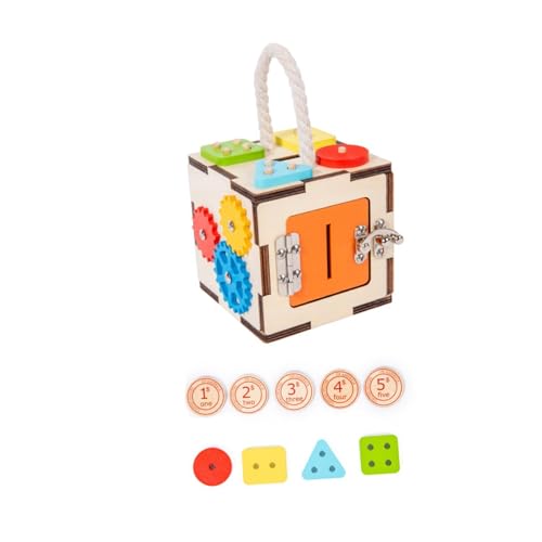 predolo Aktivitätswürfel für Babys und Kleinkinder, Spielzeug zur Förderung der Entwicklung predolo Aktivitätswürfel für Babys und Kleinkinder, Spielzeug zur Förderung der Entwicklung von predolo