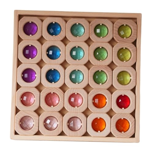predolo Bunte Bauklötze für Kinder, Stapelspielzeug aus Holz, Lernspiel für Kleinkinder predolo Bunte Bauklötze für Kinder, Stapelspielzeug aus Holz, Lernspiel für Kleinkinder von predolo