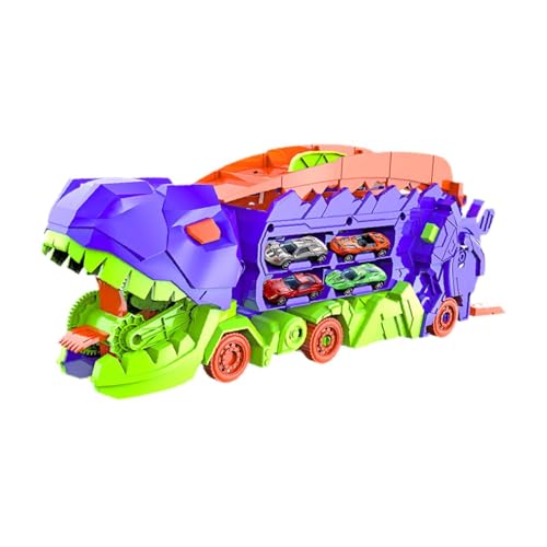predolo Dinosaurier Fahrzeug Sammlung für Kinder, Fantastisches Spielset, 4 Autos von predolo