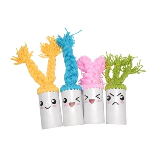 predolo Early Learning Haarflechtmaterialien DIY Kit Flechtzubehör Haarbastelset Bastelmaterial Förderung Feinmotorik aus Papier Und Garn für Mädchen predolo Early Learning Haarflechtmaterialien DIY Kit Flechtzubehör Haarbastelset Bastelmaterial Förderung Feinmotorik aus Papier Und Garn für Mädchen von predolo