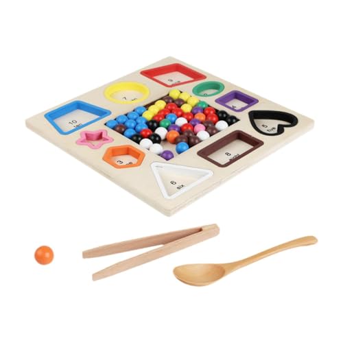 predolo Farbsortierspiel Holz Spielzeug Farberkennung Lernspiel Holzpuzzle Farbperlen Feinmotorik Förderung für Vorschule Kinderzimmer Geburtstag predolo Farbsortierspiel Holz Spielzeug Farberkennung Lernspiel Holzpuzzle Farbperlen Feinmotorik Förderung für Vorschule Kinderzimmer Geburtstag von predolo