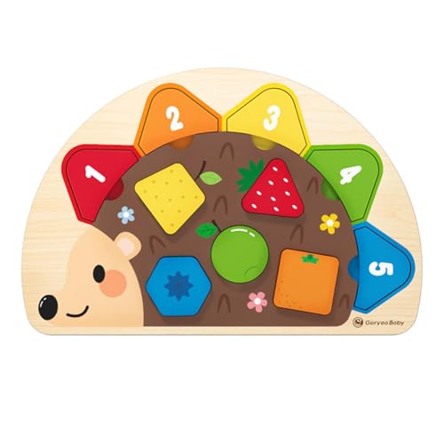 predolo Farbsortierspielzeug für Kleinkinder, Holzpuzzle für 1–3 Jahre predolo Farbsortierspielzeug für Kleinkinder, Holzpuzzle für 1–3 Jahre von predolo
