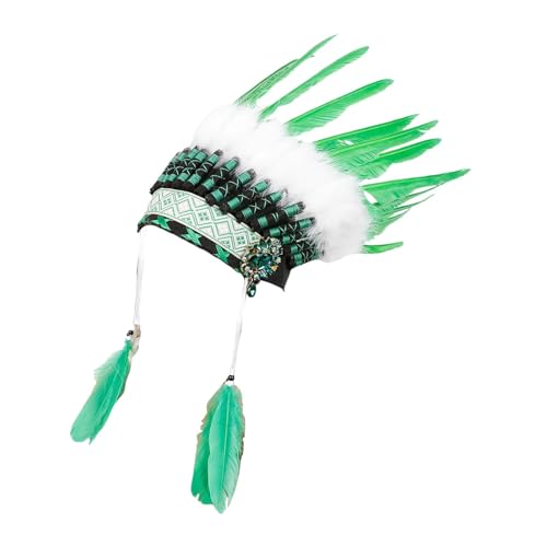 predolo Federkopfschmuck, Indianerkopfbedeckung für Cosplay predolo Federkopfschmuck, Indianerkopfbedeckung für Cosplay von predolo
