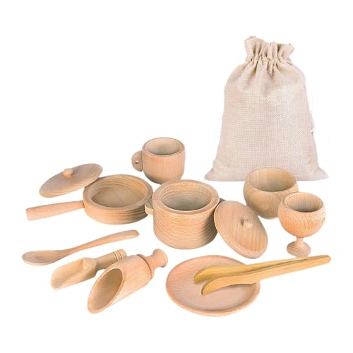 predolo Holz Pretend Nachmittag Tee Set Simulation Teegeschirr Spielzeug Spielset Kleinkinder predolo Holz Pretend Nachmittag Tee Set Simulation Teegeschirr Spielzeug Spielset Kleinkinder von predolo