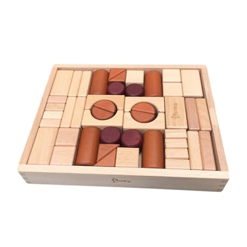 predolo Holzbausteine, 3D Formen für Kinder Im Alter von 3, 4 Und 5 Jahren, Mädchen Und Jungen predolo Holzbausteine, 3D Formen für Kinder Im Alter von 3, 4 Und 5 Jahren, Mädchen Und Jungen von predolo
