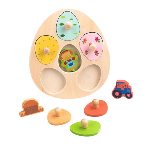 predolo Holzpuzzles für Kinder, Feinmotorik Matching Puzzle, Einzigartig für Kinderpuzzles Im Alter von 3–6 Jahren, Landwirtschaftliche Werkzeuge predolo Holzpuzzles für Kinder, Feinmotorik Matching Puzzle, Einzigartig für Kinderpuzzles Im Alter von 3–6 Jahren, Landwirtschaftliche Werkzeuge von predolo