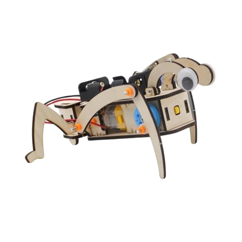 predolo Holzroboter-Bausatz für Experimente, Lernspielzeug für Schüler, STEM-Projekt predolo Holzroboter-Bausatz für Experimente, Lernspielzeug für Schüler, STEM-Projekt von predolo