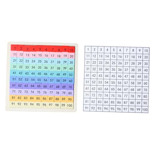 predolo Hunderterbrett Lernspiel Mathematik Zählspielzeug predolo Hunderterbrett Lernspiel Mathematik Zählspielzeug von predolo