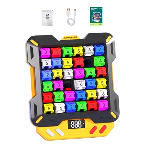 predolo Intelligentes Sudoku Puzzlespiel, Pädagogische Geschenke Zur Feinmotorik, Lustiges Spielzeug, Sudoku Herausforderung, Mathe Spielzeug, Denksport Spiel, Schwarz von predolo