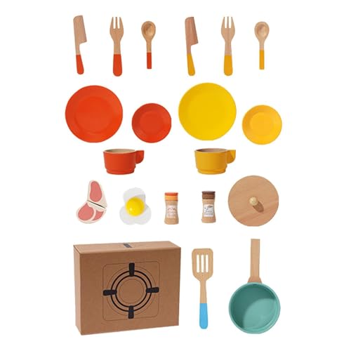 predolo Küchenrollenspielset mit Töpfen und Pfannen, Spielzeug für Kinder predolo Küchenrollenspielset mit Töpfen und Pfannen, Spielzeug für Kinder von predolo
