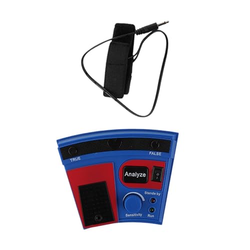 predolo Lügendetektor Spielzeug Lügespiel Interaktives Wissenschafts Lernspiel Unterhaltungsspiele mit Geräuschen aus Robustem PP für Erwachsene predolo Lügendetektor Spielzeug Lügespiel Interaktives Wissenschafts Lernspiel Unterhaltungsspiele mit Geräuschen aus Robustem PP für Erwachsene von predolo