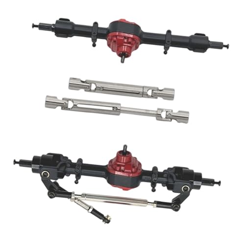 predolo Metall Vorder Und Hinterachsen Set Im Maßstab 1/12, RC Auto Upgrade, Reparatur, DIY Ersatzteile, Antriebswellen für MN82T, MN82, MN82S, LC79, Schwarz predolo Metall Vorder Und Hinterachsen Set Im Maßstab 1/12, RC Auto Upgrade, Reparatur, DIY Ersatzteile, Antriebswellen für MN82T, MN82, MN82S, LC79, Schwarz von predolo