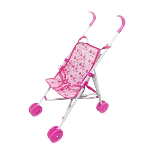 predolo Miniatur Schiebewagen, Spielzeug, Babypuppen Kinderwagen, Lernspielzeug, Faltbarer Interaktiver Simulations Kinderwagen für Kleine Mädchen, A predolo Miniatur Schiebewagen, Spielzeug, Babypuppen Kinderwagen, Lernspielzeug, Faltbarer Interaktiver Simulations Kinderwagen für Kleine Mädchen, A von predolo