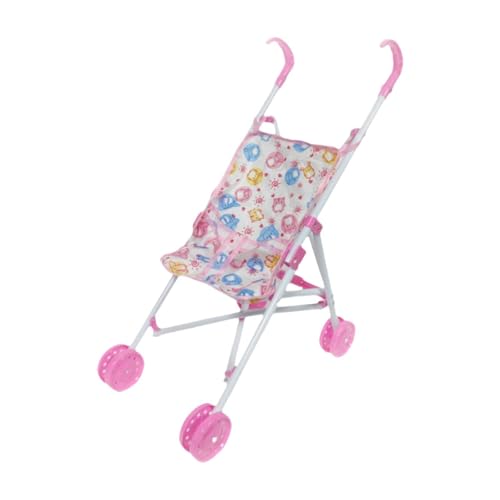 predolo Miniatur Schiebewagen, Spielzeug, Babypuppen Kinderwagen, Lernspielzeug, Faltbarer Interaktiver Simulations Kinderwagen für Kleine Mädchen, B predolo Miniatur Schiebewagen, Spielzeug, Babypuppen Kinderwagen, Lernspielzeug, Faltbarer Interaktiver Simulations Kinderwagen für Kleine Mädchen, B von predolo