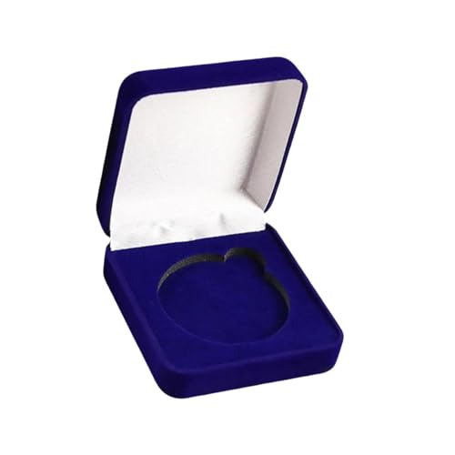 predolo Münzpräsentationsbox Challenge Münzenhalter Staubdichter Sammelkoffer Aufbewahrungskoffer für Schmuckausstellungen Zeremonien, Blau predolo Münzpräsentationsbox Challenge Münzenhalter Staubdichter Sammelkoffer Aufbewahrungskoffer für Schmuckausstellungen Zeremonien, Blau von predolo