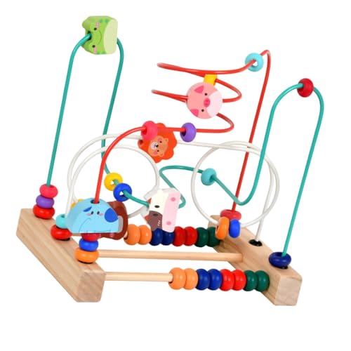 predolo Perlenlabyrinth-Spielzeug für Kinder, interaktive Fähigkeiten, Vorschulspielzeug, motorische Entwicklung predolo Perlenlabyrinth-Spielzeug für Kinder, interaktive Fähigkeiten, Vorschulspielzeug, motorische Entwicklung von predolo
