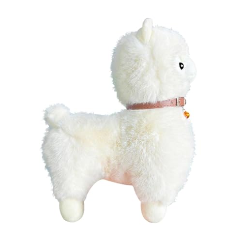 predolo Plüschtierfigur, Sammlerstück, Entzückender Klingelton, Kuschelig, Süße Raumdekoration, Weiches Geschenk, Plüschtier für Jungen, Mädchen, Teena, Weiß predolo Plüschtierfigur, Sammlerstück, Entzückender Klingelton, Kuschelig, Süße Raumdekoration, Weiches Geschenk, Plüschtier für Jungen, Mädchen, Teena, Weiß von predolo