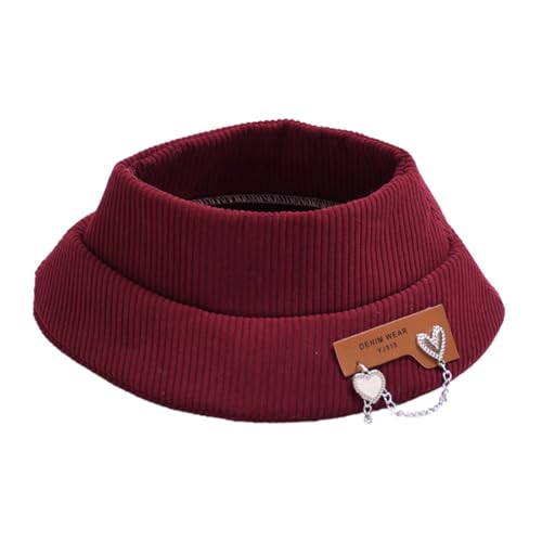 predolo Puppenhut Accessoire, handgefertigte Kleidung für 38 cm Puppen, Geschenke zum Ankleiden, Rot von predolo