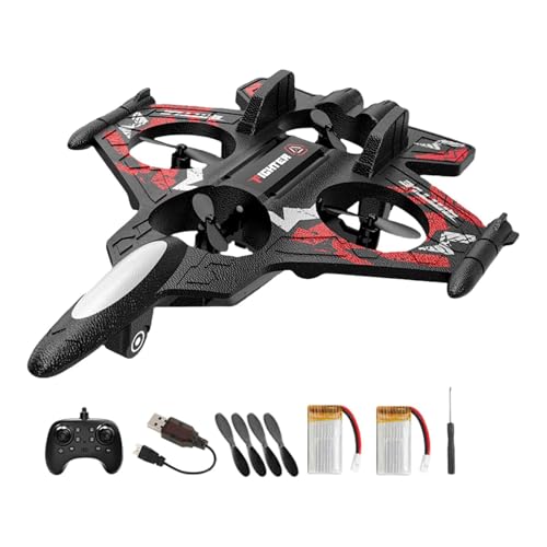 predolo RC Segelflugzeug mit Beleuchtung, 2,4 GHz Fliegende Modellflugzeug, 4 Kanal Modell, Spielzeug für Draußen, für Kinder und Anfänger, Rot 2RC predolo RC Segelflugzeug mit Beleuchtung, 2,4 GHz Fliegende Modellflugzeug, 4 Kanal Modell, Spielzeug für Draußen, für Kinder und Anfänger, Rot 2RC von predolo
