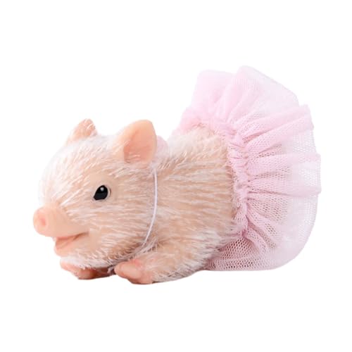 predolo Reborn Schwein Spielzeug Schwein Puppe Mini Piggy süße Tier Schwein Puppe für Kinder Party Jungen Mädchen von predolo