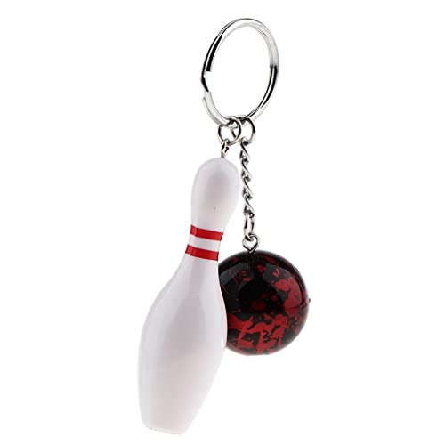 predolo Schlüsselanhänger als Kleiner Tischtennisschläger mit Ball EIN Lustiger Taschenanhänger Und Schlüsselbund Anhänger aus für, rot Mini-Bowling predolo Schlüsselanhänger als Kleiner Tischtennisschläger mit Ball EIN Lustiger Taschenanhänger Und Schlüsselbund Anhänger aus für, rot Mini-Bowling von predolo