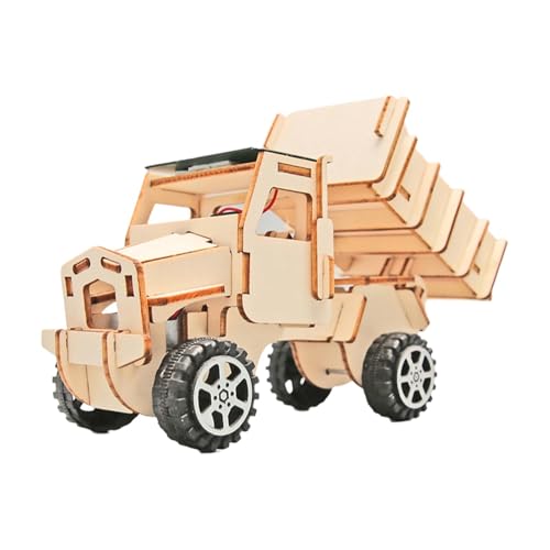 predolo Truck Spielzeugmodell DIY Solarauto Bausatz Holz Bastelauto 3D Holzpuzzle Bauingenieurwesen Lernspielzeug für Kinder Erwachsene 8cmx7cmx9.4cm predolo Truck Spielzeugmodell DIY Solarauto Bausatz Holz Bastelauto 3D Holzpuzzle Bauingenieurwesen Lernspielzeug für Kinder Erwachsene 8cmx7cmx9.4cm von predolo