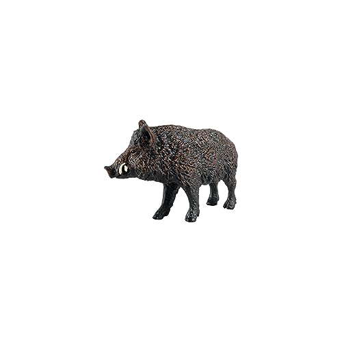 predolo Wildschwein Ornament Wald Tiere Spielzeug Miniatur Landschaft Dekor Puppenhaus Zubehör Garten Figuren Mikrolandschaft für Desktop, Wildschwein von predolo