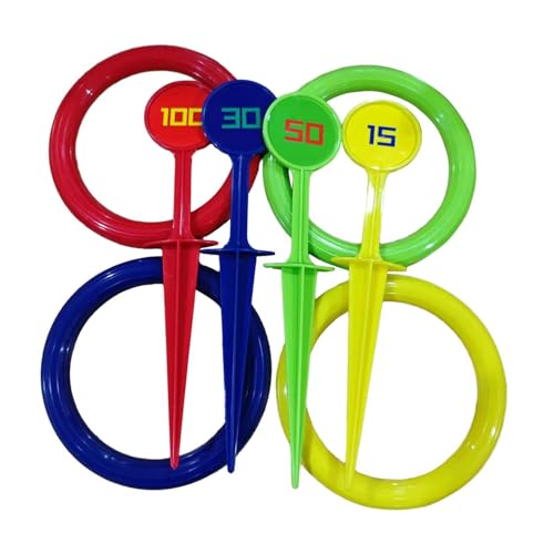 predolo Wurfspiel Kinder Wurfspiel Set Wurfringe Geschicklichkeitsspiel Hand Auge Koordination Spielzeug aus Pp Material für Strand Garten Party predolo Wurfspiel Kinder Wurfspiel Set Wurfringe Geschicklichkeitsspiel Hand Auge Koordination Spielzeug aus Pp Material für Strand Garten Party von predolo