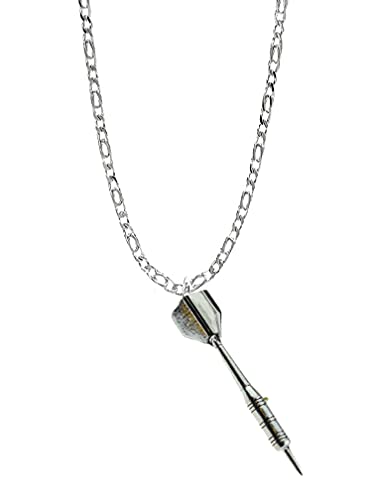 S7 Single Dart Echt 925 Sterling Silber Anhänger Halskette 16 Kette mit Geschenkbox prideindetails von prideindetails