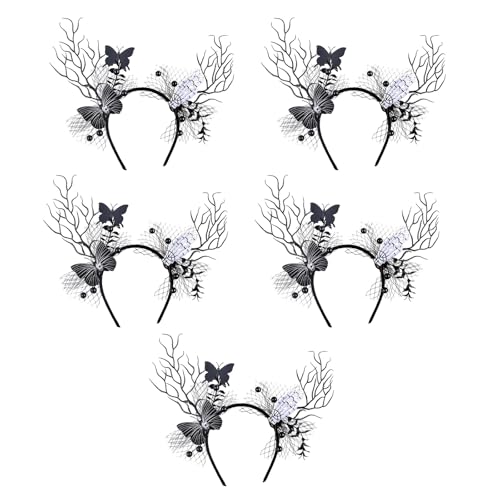 pumpumlia 5 x Halloween-Haarbänder für Verkleidungen, Feiern, einfach zu tragen, Haarband für Kinder und Erwachsene, stilvolle Party-Ornamente, kreative Halloween-Kopfbedeckung pumpumlia 5 x Halloween-Haarbänder für Verkleidungen, Feiern, einfach zu tragen, Haarband für Kinder und Erwachsene, stilvolle Party-Ornamente, kreative Halloween-Kopfbedeckung von pumpumlia