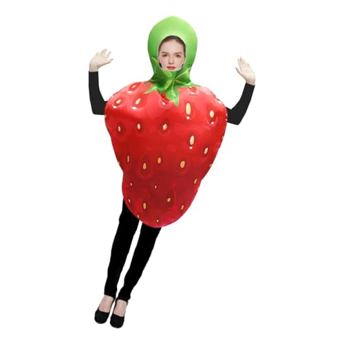 pumpumlia Einfach zu tragendes Motto-Party-Kostüm mit weichen Materialien, dekoratives Accessoire für Cosplay, Halloween und Festivals, Feiern, Avocados, Erdbeerfisch-Outfit pumpumlia Einfach zu tragendes Motto-Party-Kostüm mit weichen Materialien, dekoratives Accessoire für Cosplay, Halloween und Festivals, Feiern, Avocados, Erdbeerfisch-Outfit von pumpumlia