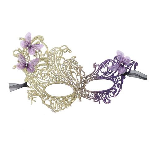 pumpumlia Halbgesichts-Maskeraden-Auge mit Farbverlauf, für Halloween und Cosplays, Karneval, für Cosplays pumpumlia Halbgesichts-Maskeraden-Auge mit Farbverlauf, für Halloween und Cosplays, Karneval, für Cosplays von pumpumlia