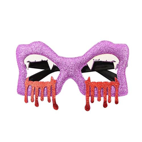 pumpumlia Halloween Kostüm Brille Neuheit Brille Anziehbrille Kürbisgläser für Erwachsene Kostüme von pumpumlia