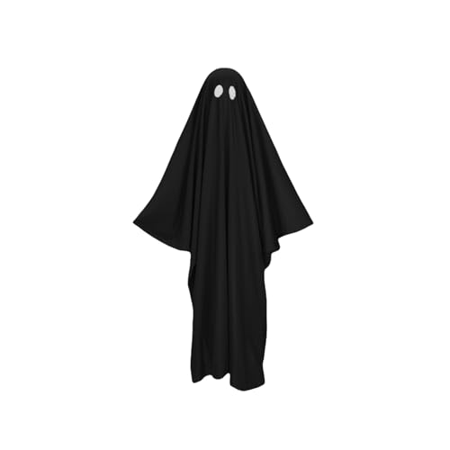 pumpumlia Unheimliches Halloween-Umhang-Outfit, Unisex, Specter-Kostüm mit bequemer Passform, lange Zeit, Polyester-Baumwoll-Mischgewebe, Polyester-Baumwoll-Mischgewebe, Sprecher-Kostüm pumpumlia Unheimliches Halloween-Umhang-Outfit, Unisex, Specter-Kostüm mit bequemer Passform, lange Zeit, Polyester-Baumwoll-Mischgewebe, Polyester-Baumwoll-Mischgewebe, Sprecher-Kostüm von pumpumlia