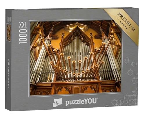 Puzzle 1000 Teile XXL „Orgel in Einer Kirche“ – aus der Puzzle-Kollektion Musik, Menschen von puzzleYOU