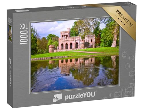 Puzzle 1000 Teile XXL „Schloss Biebrich in Wiesbaden, Deutschland“ – aus der Puzzle-Kollektion Wiesbaden von puzzleYOU