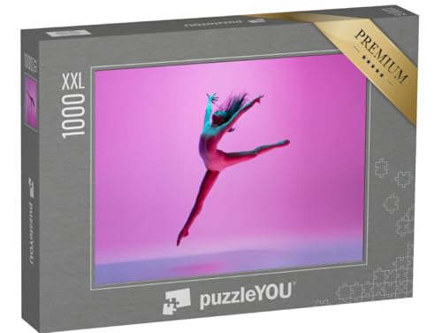 Puzzle 1000 Teile XXL „Spiel mit der Schwerkraft: Eine Balett-Tänzerin“ – aus der Puzzle-Kollektion Tanz, Menschen Puzzle 1000 Teile XXL „Spiel mit der Schwerkraft: Eine Balett-Tänzerin“ – aus der Puzzle-Kollektion Tanz, Menschen von puzzleYOU