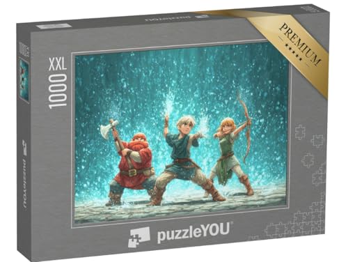 Puzzle 1000 Teile XXL „Wasserfest der kleinen Helden“ – aus der Puzzle-Kollektion Anime Puzzle 1000 Teile XXL „Wasserfest der kleinen Helden“ – aus der Puzzle-Kollektion Anime von puzzleYOU