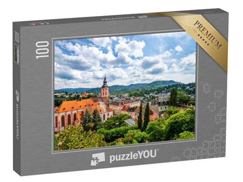 puzzleYOU: Puzzle 100 Teile „Blick über Baden-Baden im Schwarzwald, Deutschland“ – aus der Puzzle-Kollektion Baden-Baden von puzzleYOU