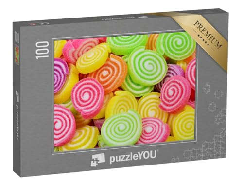 puzzleYOU: Puzzle 100 Teile „Bunte Fruchtgummi als Schnecken“ puzzleYOU: Puzzle 100 Teile „Bunte Fruchtgummi als Schnecken“ von puzzleYOU