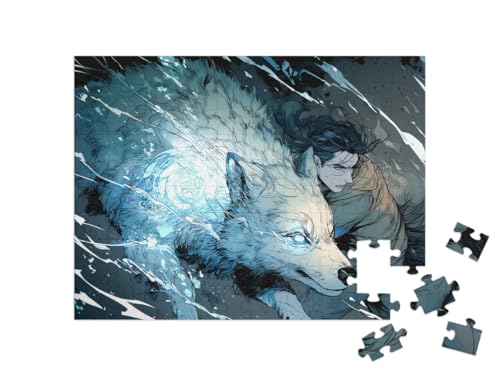 puzzleYOU: Puzzle 100 Teile „Eisschatten des Nordens“ – aus der Puzzle-Kollektion Anime puzzleYOU: Puzzle 100 Teile „Eisschatten des Nordens“ – aus der Puzzle-Kollektion Anime von puzzleYOU