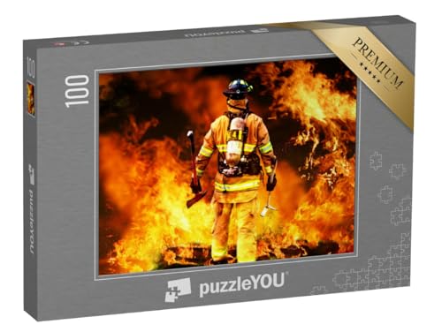 puzzleYOU: Puzzle 100 Teile „Feuerwehrmann im Feuer“ – aus der Puzzle-Kollektion Feuerwehr puzzleYOU: Puzzle 100 Teile „Feuerwehrmann im Feuer“ – aus der Puzzle-Kollektion Feuerwehr von puzzleYOU