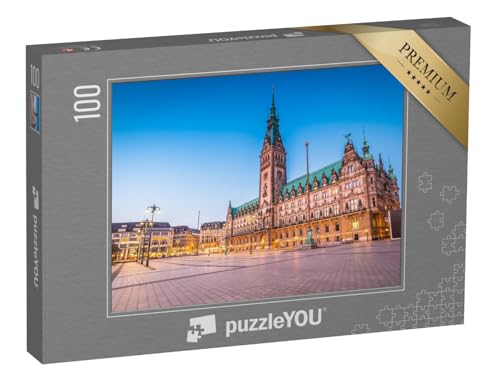 puzzleYOU: Puzzle 100 Teile „Hamburg, Deutschland“ – aus der Puzzle-Kollektion Hamburg, Deutsche Städte, Deutsche Großstädte von puzzleYOU