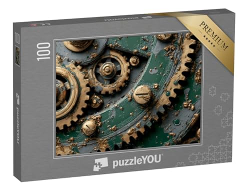 puzzleYOU: Puzzle 100 Teile „Im Inneren der Zahnräder“ – aus der Puzzle-Kollektion Nostalgie puzzleYOU: Puzzle 100 Teile „Im Inneren der Zahnräder“ – aus der Puzzle-Kollektion Nostalgie von puzzleYOU